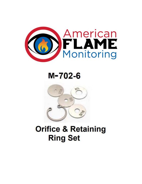 M-702-6 - ORIFICE & RETAINING RING SET (ALL SXXX)